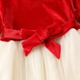thumbnail image 6 of Okbabeha Valentine's Day Outfits 6 12 18 24Months 3t 4t 4t 5t Toddler Baby Girl Heart Long Sleeve Tutu Tulle Princess Party Dress, 6 of 7