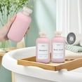 thumbnail image 5 of ACDANC Travel Shampoo Bottle,Empty Plastic Squeeze Bottles 10Oz with Flip Cap,Lotion Container for Toiletries Travel Size Shampoo and Conditioner (3 Pack Pink), 5 of 7
