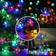 thumbnail image 3 of Lámpara de flor de cerezo, 33 pies, 80 LED, funciona con pilas, para bodas, fiestas, jardín, dormitorio, 3 of 5