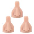 thumbnail image 2 of Silicone Nose Model, Human Nose Model 3PCS Small Clear Structure Simulation  For Practice Light Fleshcolor,Medium Fleshcolor,Dark Fleshcolor, 2 of 8