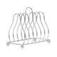 thumbnail image 1 of Estante para tapas de ollas, organizador de cocina, soporte para sartenes, escurridor de platos, almacenamiento para platos Plata, 1 of 6