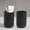 Black, variant on White Toothbrush Holders for Bathrooms - 2 Cups Ceramic Toothbrush Toothpaste Holders Set, White Bathroom Tumbler Cups Reusable Toothbrush Mouthwash Cup, Bathroom Counter Organizer.