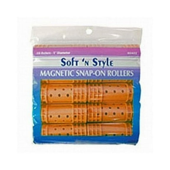 Soft ’n Style Magnetic Snap-on Rollers, Extra Jumbo - 1-1/2" #00424