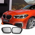 thumbnail image 3 of Rejilla de riñón de estilo automotriz Parrilla brillante resistente a los arañazos Reemplazable 51137005837 51137005838 Reemplazo para E39 5-Series Inevent VI001698-00B, 3 of 6