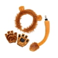 thumbnail image 4 of Conjunto de disfraz de animal para Halloween jinwen incluye diadema de león guantes y cola, 4 of 8