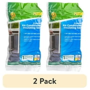 (2 pack) Duck Window Air Conditioner Foam Insulating Seal, 1.38 in. x .5 in. x 42 in.