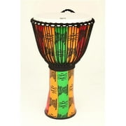 Toca TF2DJ-14SB 14 in. Freestyle II Rope Tuned Djembe with Bag, Spirit