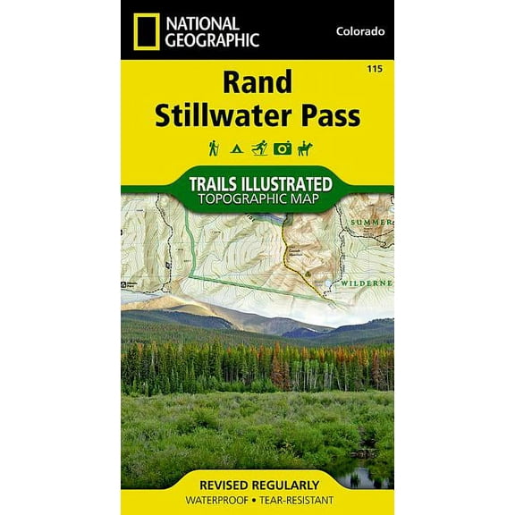 National Geographic Trails Illustrated Map: Rand, Stillwater Pass Map (Other)