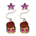 thumbnail image 3 of LOL Hypoallergenic Earrings for Girls 1 Star Stud Earrings 1 LOL DOLLS Fishhook Drop Toddler Earrings Sets with Charms One Size Fits All LOL SURPRISE DOLLS Cute Jewelry Accessories for Girls Ages 4+, 3 of 5