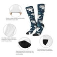 thumbnail image 3 of Fuzoiu Friendly Smiling Sharks Print Adult Stockings,Crew Socks,Unisex Fashion Socks, Casual Sports Socks,Comfortable Crew Socks for Everyday Wear and Sports, 3 of 6