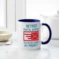 thumbnail image 4 of CafePress - Retired Postal Worker Graphic: You'Re No Mugs - 11 oz Ceramic Mug - Novelty Coffee Tea Cup, 4 of 4