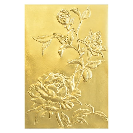 UPC: 0630454257868 | Sizzix 3-D Texture Fades Embossing Folder  Roses by Tim Holtz