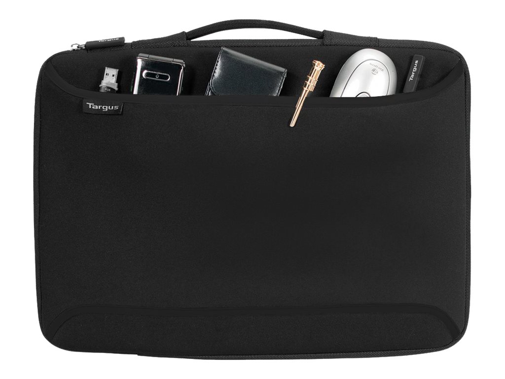 Targus Laptop Skin with Handle Notebook carrying case 14" gray, black