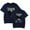 navy, variant on Santa Fe Klan Tour 2025 Men's and women's pure cotton short sleeved round neck T-shirt street wear