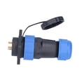 thumbnail image 4 of Waterproof Plug Socket, SP28  Electrical Wire Connector Soldering Wiring Copper Contacts 25A  For Marine Equipments For Instruments 3 Pin,5 Pin,6 Pin,7 Pin,8 Pin, 4 of 8