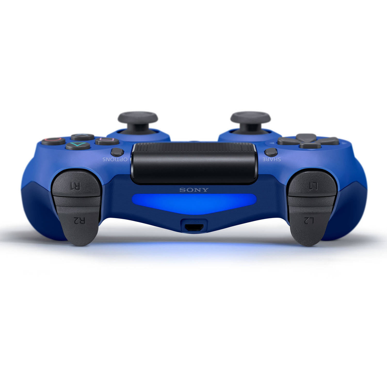 Sony Dualshock 4 Controller For Ps4 Blue Wave Walmart Com Walmart Com