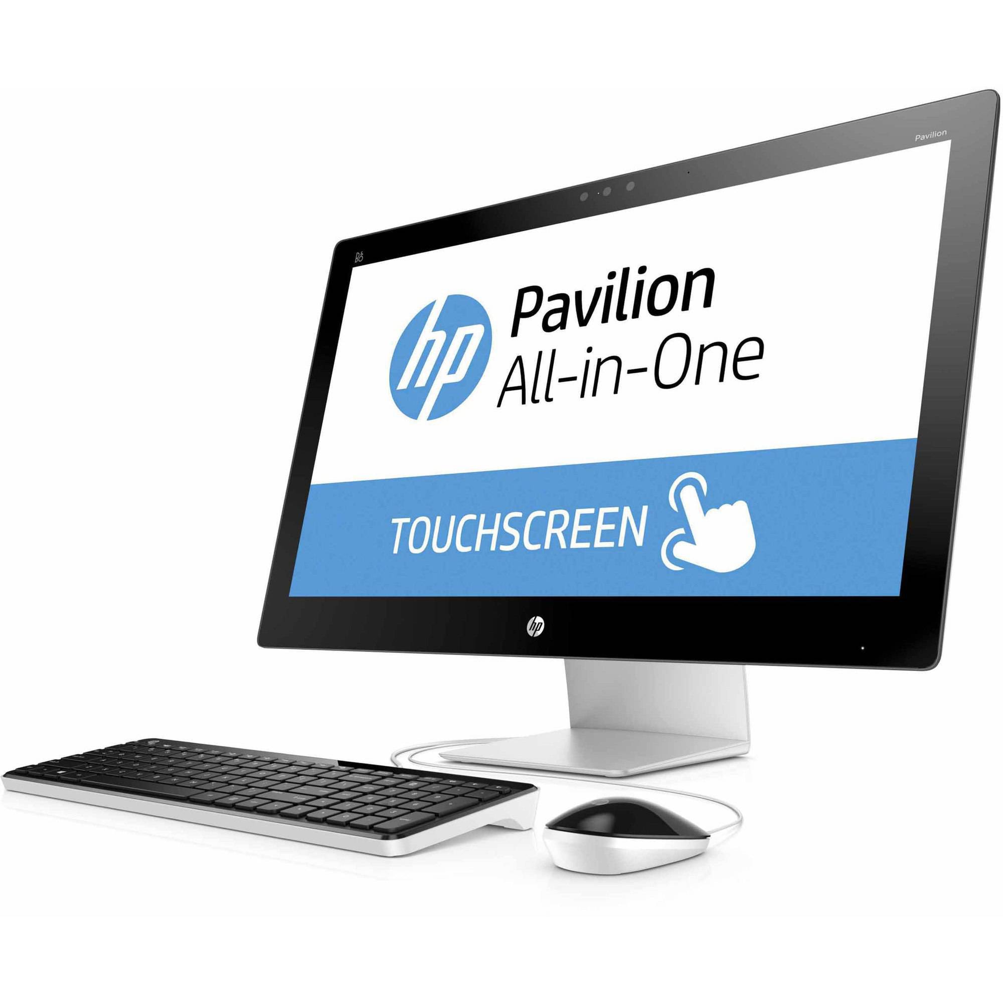 Restored HP 22-a113w Pavilion 21.5" FHD Touchscreen Pentium G3260T 2.9GHz 4GB RAM 1TB HDD Win 10 Home White (Refurbished) - image 3 of 4