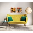 thumbnail image 3 of Brown and Red Blooming Floral Peony and Butterfly Adult Decor; 2 - 12" x 12" Unframed Posters, 3 of 3