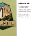 thumbnail image 3 of Yosemite National Park, California, Yosemite Falls, Contour Birch Wood Wall Sign (6x9 Rustic Home Decor, Ready to Hang Art), 3 of 5