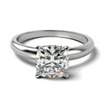 thumbnail image 1 of 2.12 Ct Excellent Rond Coupe Diamond Bagues de Mariage pour les Femmes Solide 14K Or Blanc, 1 of 1
