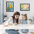 thumbnail image 6 of Yucurem 1 Pack Artwork Display Frame, 10" x 14.96" Front Opening Art Picture Frame Changeable, Holds 50-200 PCS for A3 Artwork, Crafts, Art Projects Storage, 6 of 10