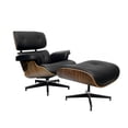 thumbnail image 1 of Silla Lounge Eames + Ottoman Style - Negro CARRIZO Silla Lounge Eames + Ottoman Réplica - Negro, 1 of 11