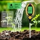 thumbnail image 3 of Probador de suelo de PH sólido 4 en 1, probador de luz y pH, acidez, temperatura, humidificador de suelo, sensor de humedad del suelo para plantas, granja de jardín, césped, interior y exterior Xemadio GX-306, 3 of 5