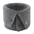 thumbnail image 1 of Gorros de invierno cálidos con forro polar para hombre y mujer, bufanda unisex con puños., 1 of 7