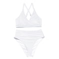 thumbnail image 1 of Bikini cómodo para mujer, conjunto sólido, traje de baño de dos piezas con sujetador relleno, traje de baño, ropa de playa OAVQHLG3B Store  lin121212, 1 of 4