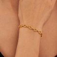 thumbnail image 5 of Stainless Steel Linked Infinity Charms Chain Style Bracelet, 5 of 11