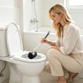 thumbnail image 1 of Toilet Brush Wall Mounted Household Toilet Cleanning Brush For Bathroom Cleaning, 1 of 6