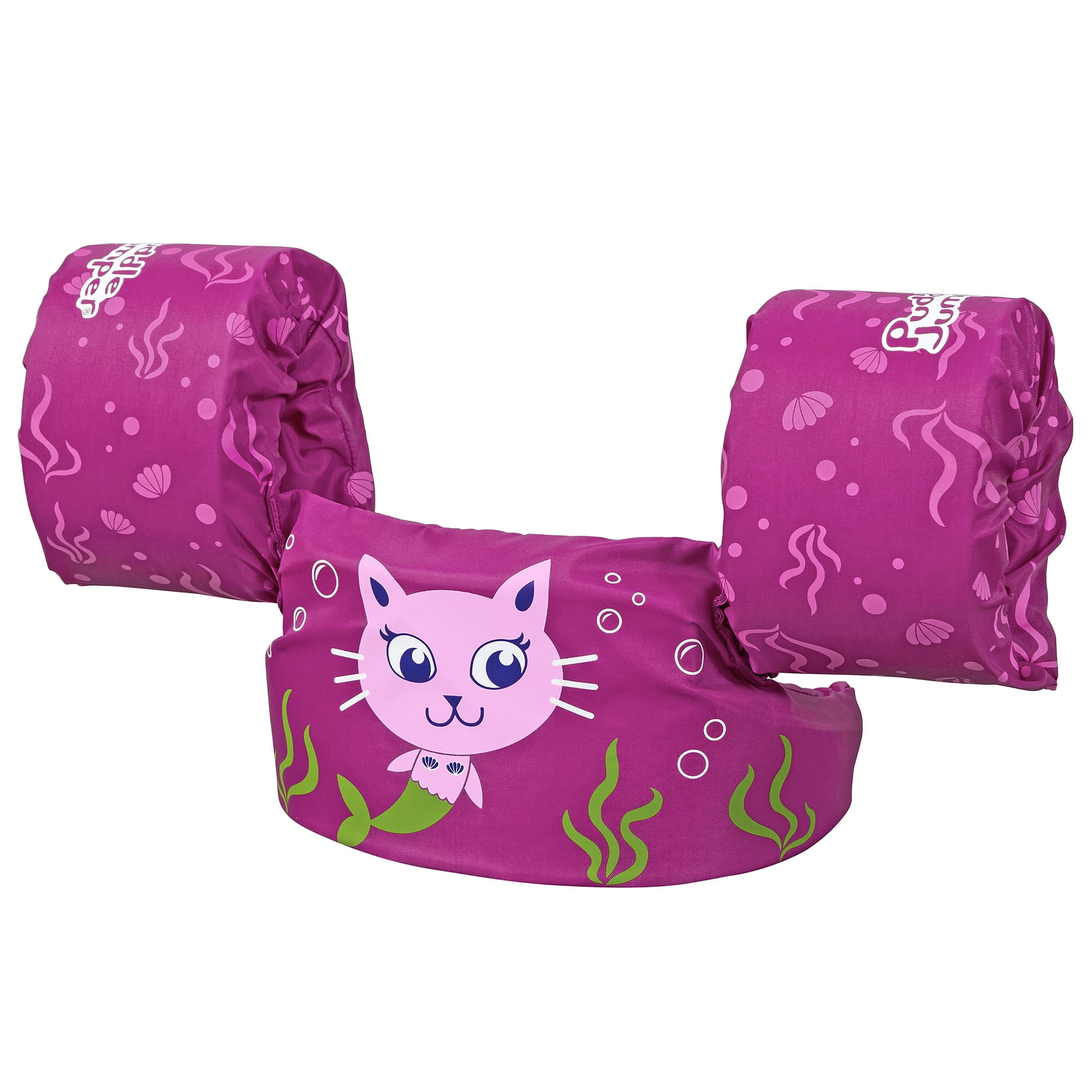 (2 pack) Puddle Jumper Fabric Kids Swim Flotation Vest with Armbands, 33-55lbs (15-25kg) Weight Capacity
