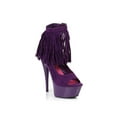 thumbnail image 4 of 609-APONI 6" Heel Velvet Fringe Ankle Cuff Platform Shoes, 4 of 5