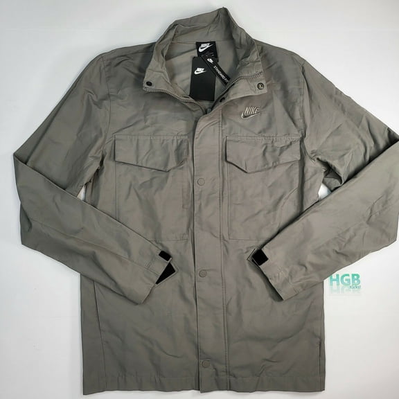 Nike Jacket Men's Size S Full Zip Light Olive Green CZ9922-029