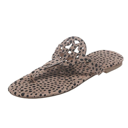 

Rdeuod Sandals Women Women S Shoes Retro Sexy Street Style Leopard Print Summer Fashion Outer