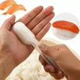 thumbnail image 3 of Japanese Rectangular Sushi Roll and Rice Ball Mold Tool for Bento Accessories, 3 of 4