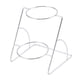 thumbnail image 2 of Organizador de especias para buffet, soporte profesional de hierro duradero para condimentos y salsas Plata de 2 capas, 2 of 9