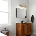 thumbnail image 2 of 45973OZ Kichler Lighting Avery - 3 Light Bath Vanity Approved for Damp Locations - with Vintage Industrial inspirations - 9.25 inches tall by 24, 2 of 14