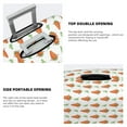 thumbnail image 3 of Yiaed Cute Carrot Print Print Travel Luggage Cover Suitcase Protector Fits 18-32 Inch Luggage Wheel Covers Patterned Elastic Luggage Anti-scratch（No luggage）（No luggage）-, 3 of 5