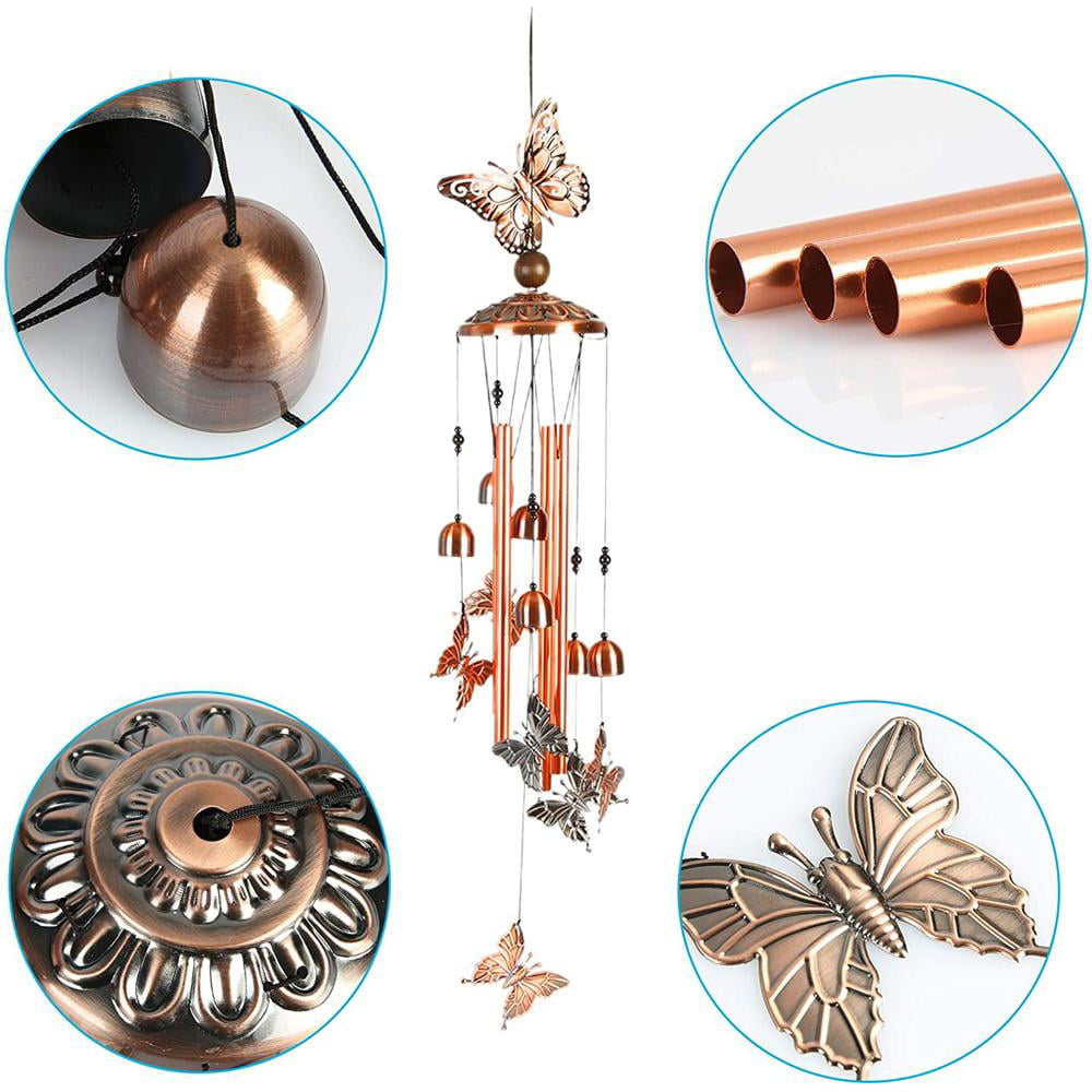 Buy Vintage Metal Wind Chime Bell Hanging Style Casement Garden Fengshui  Decoration At Affordable Prices — Free Shipping, Real Reviews With Photos —  Joom 2pcs Diameter Small Wind Chimes Ornaments Pure