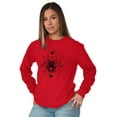 thumbnail image 4 of Spirit Animal Honeybee Symbolic Women's Long Sleeve T Shirt Brisco Brands M, 4 of 6
