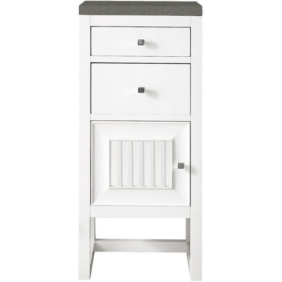 James Martin Vanities E645-B15l-3Gex Athens 33-5/16" Wood Free Standing Bathroom Cabinet -