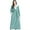 Mint Green, variant on Nnhblu Womens Robes Long Fall and Winter Women's Sleepwear Hooded Thickened Plush Couple Bathrobe Pink Pajamas
