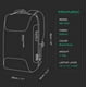 thumbnail image 2 of Mochila Grande Mark Ryden para Negocios con Puerto de Carga USB y Micro USB Antirrobo Impermeable MR9116-07, 2 of 5