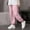 Pink, variant on Eltusu Girls Cotton Sweatpants, Elastic Bottom Comfy Elastic Waist Casual Jogger Pants Pink Size 10-12 T