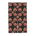 thumbnail image 7 of DouZhe Doorway Drape Split Curtains, Cute Pumpkin Happy Halloween Room Divider Privacy Door Curtains, 34" x 56", 7 of 7