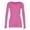 Hot Pink, variant on Seductiva Women's Oversized Long Sleeve T Shirts 2025 Going Out Tops for Women Fall Long Sleeve Tops Ribbed Crew Neck Shirts Womeninter Trendy Travel Clothes Loose Fit Lightweight Tunic Shirts