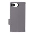 thumbnail image 4 of Designed for iPhone 16e Case, Luxury PU Leather Wallet Phone Case with Card Holder Flip Kickstand Drop Protection Phone Case Cover for iPhone 16e - Gray, 4 of 9