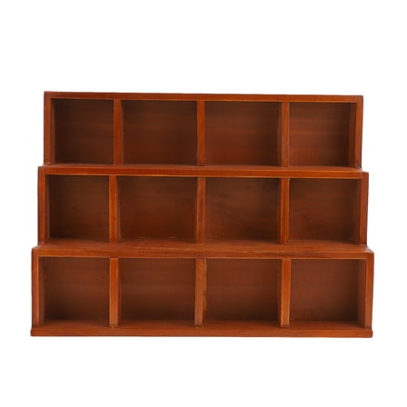 Organizer Shelf Handicraft Storage Shelves Model Displaying Rack