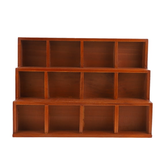 Organizer Shelf Handicraft Storage Shelves Model Displaying Rack